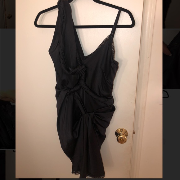 Alexander Wang Silk Cami Asymmetrical Dress - Picture 2 of 3